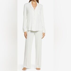 SKIMS White Pajama Set Intimates & Sleepwear